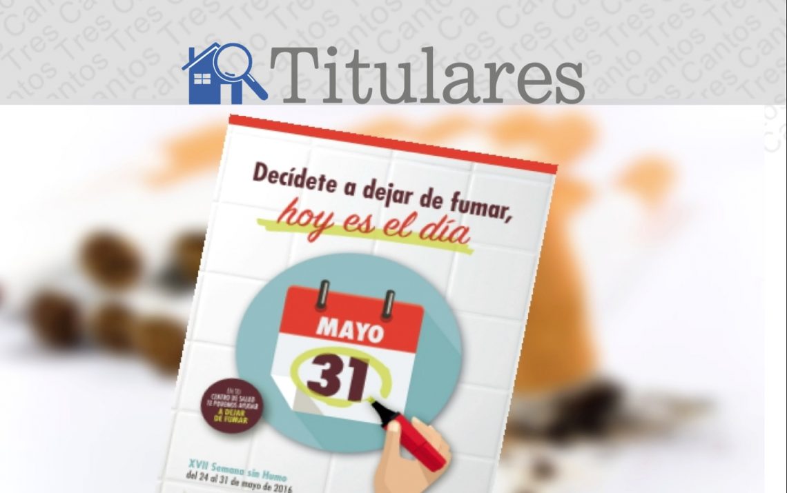 Titulares Tres Cantos 31-05-16