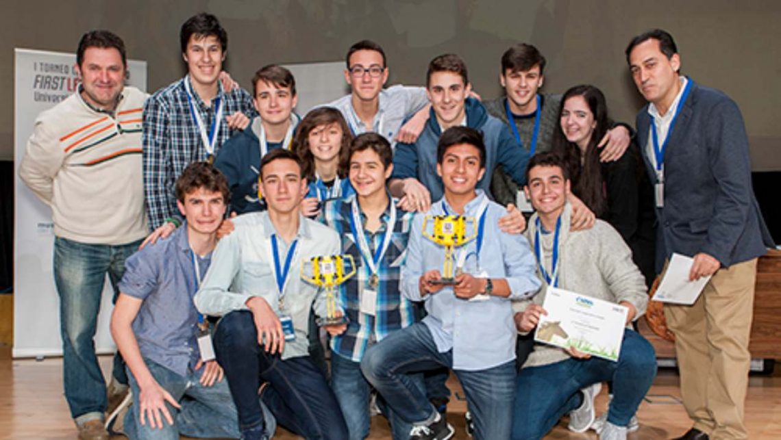 Alumnos del IES J.L. Sampedro a la final española de la First Lego League