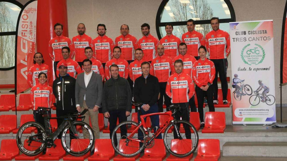 Presentación del equipo ciclista ALG Fisio