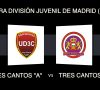 Fútbol Cadete. Tres Cantos CDF “A”  Vs  UD Tres Cantos “A”